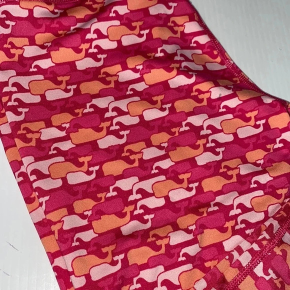 VINEYARD VINES GUC GIRLS LEGGINGS PANTS WHALES WINTER FALL SPRING BOTTOMS SIZE M - Picture 4 of 9